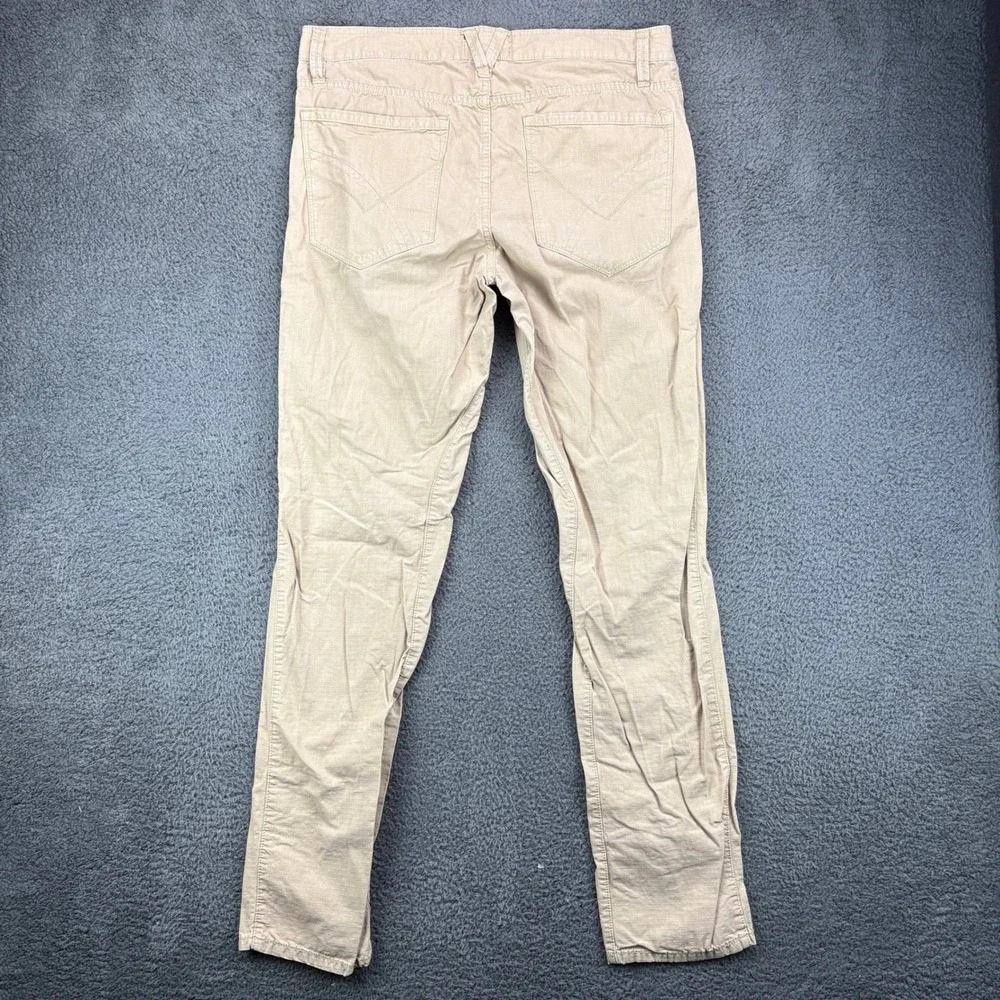 William Rast Mens Khaki Straight Leg Cargo Pants Size‎ 34x34 Cotton
